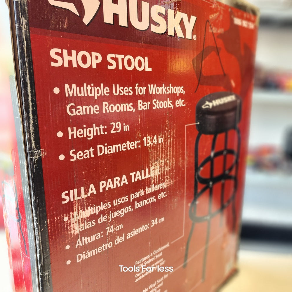 29 in, SHOP STOOL WITH 360A SWIVEL SEAT 29 in, SHOP STOOL WITH 360A SWIVEL SEAT